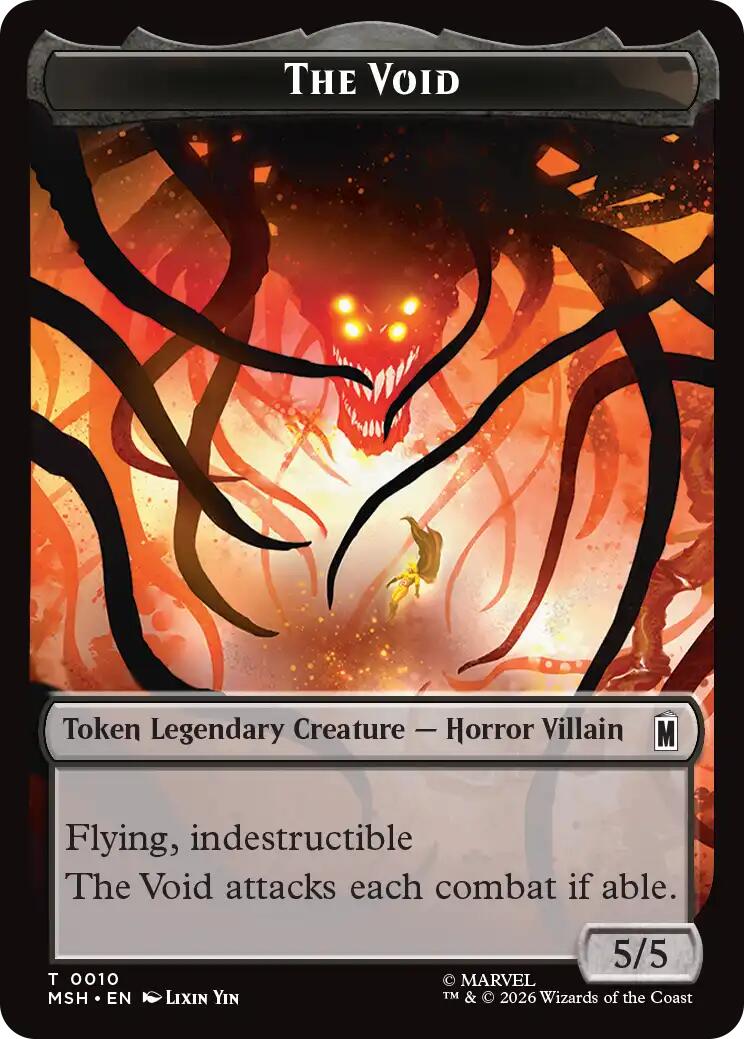 The Void // Squirrel Double-Sided Token